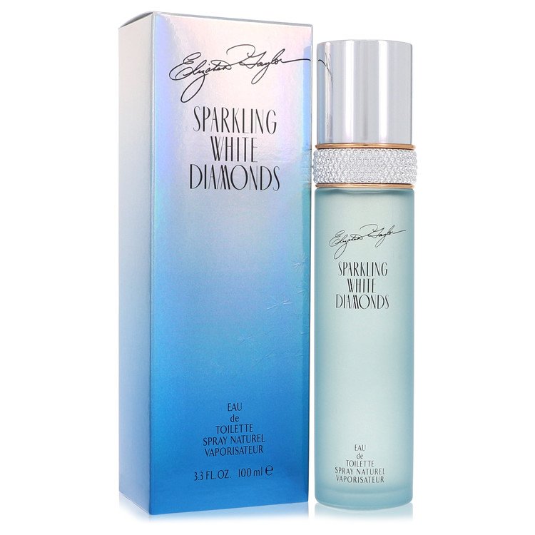 Sparkling White Diamonds by Elizabeth Taylor Eau De Toilette Spray 3.3 oz Sparkling White Diamonds by Elizabeth Taylor Eau De Toilette Spray 3.3 oz